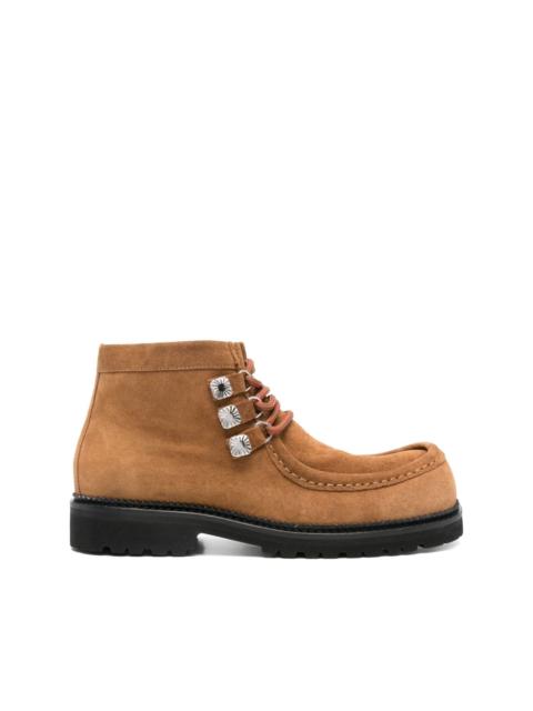 TOGA VIRILIS suede ankle boots