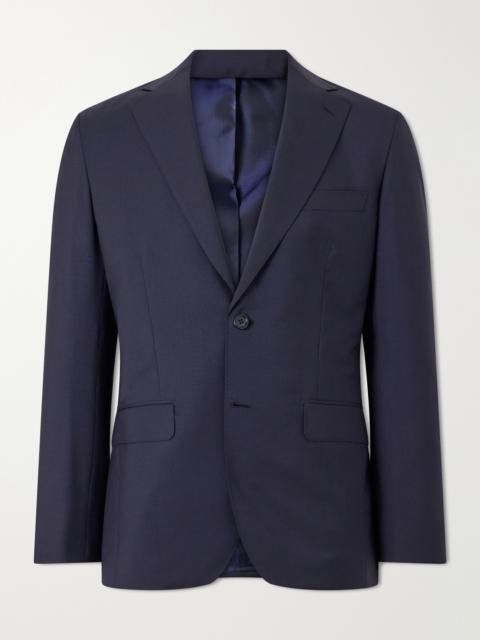 Brioni Plume Wool and Mohair-Blend Suit Jacket