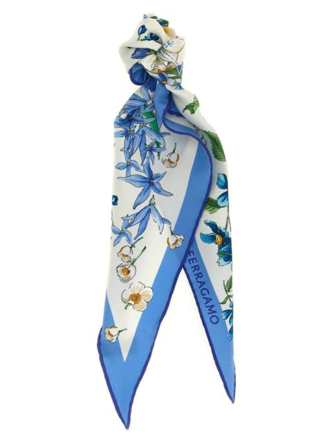FERRAGAMO 'Primavera' Print Diamond Scarf