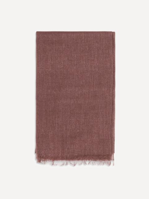 Brunello Cucinelli Silk and cashmere Scarf
