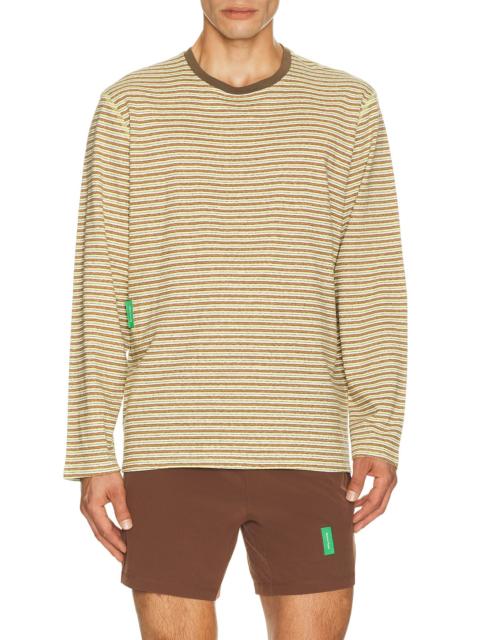 District Vision Long Sleeve Stripe Tee