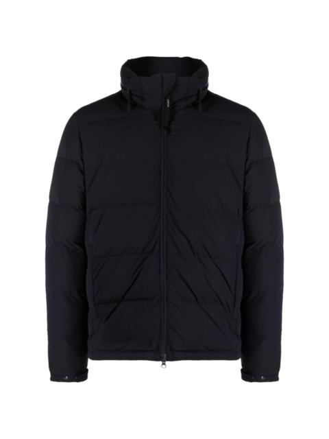 zip-up padded jacket