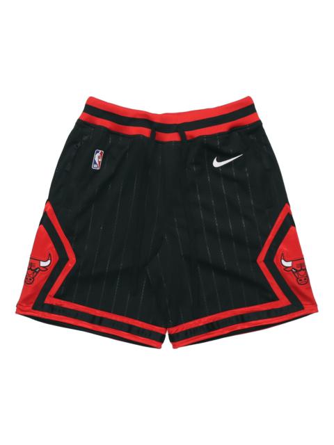 Nike Nike Bulls Courtside Statement Edition Chicago Bulls Basketball Shorts Black Red Blackred AV6608-010