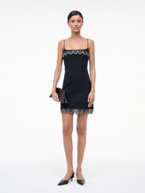 STAUD STAUD COLETTE DRESS BLACK