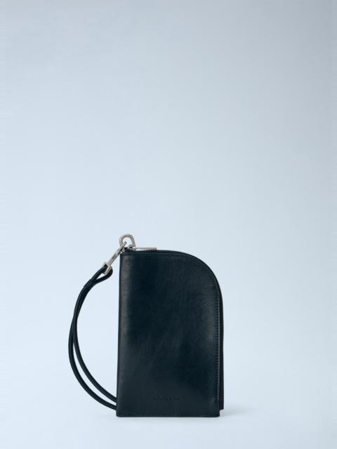 Rick Owens Leather Zip-Around Wallet