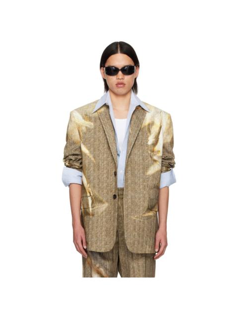 Y/Project Beige Sun Bleached Blazer