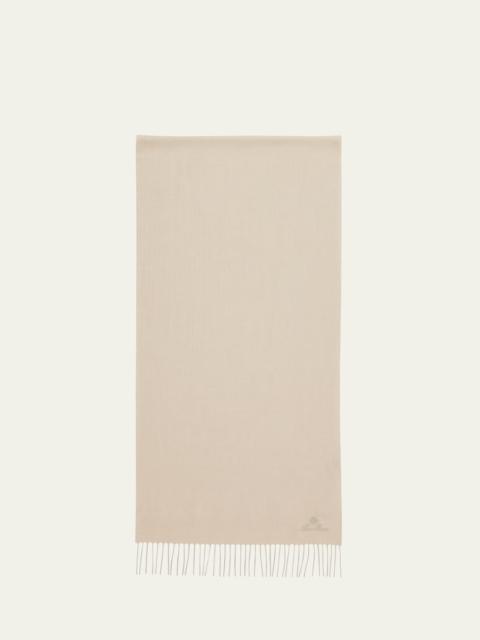 Loro Piana Men's Leggera Grande Unita Cashmere Scarf