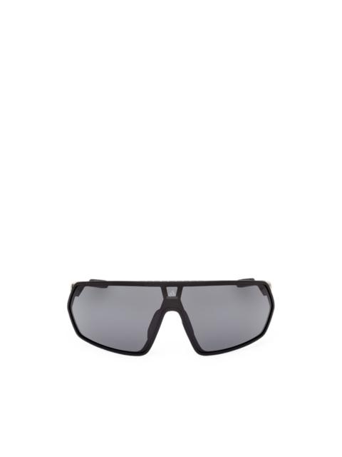 adidas shield-frame sunglasses
