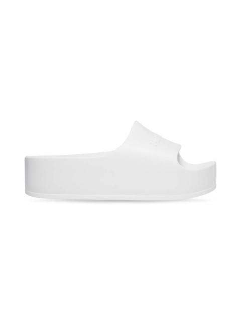 BALENCIAGA Women's Chunky Slide Sandal in White