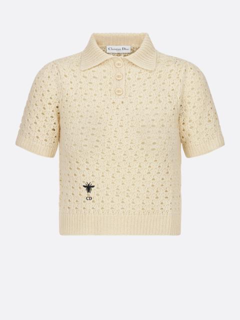 Dior Macrocannage Polo Shirt