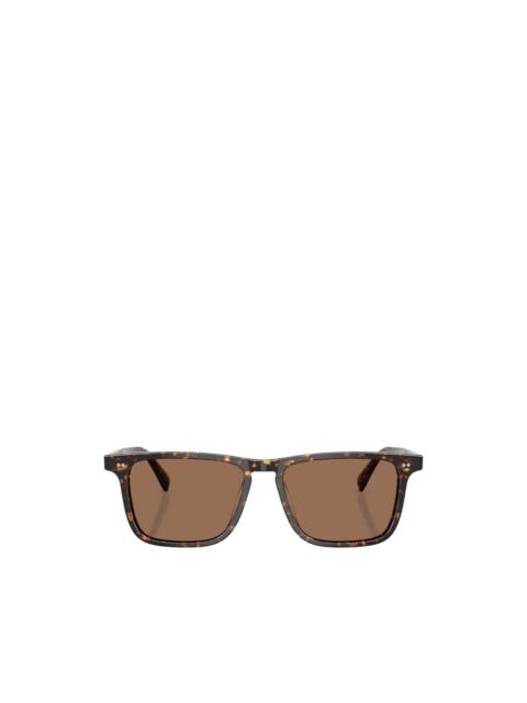 Oliver Peoples Brano square-frame sunglasses