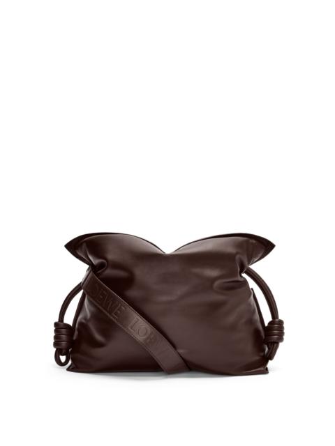 Loewe Puffer Flamenco clutch in shiny nappa calfskin