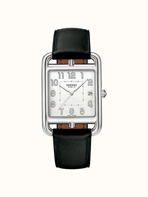 Hermès Cape Cod watch, 33 x 33 mm