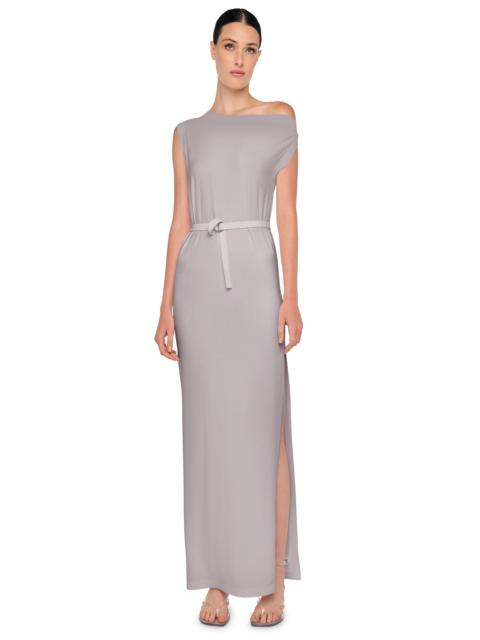 NORMA KAMALI DROP SHOULDER LONG DRESS W/ SIDE SLIT