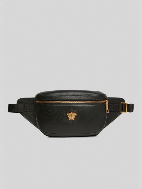 VERSACE Medusa Stud Leather Belt Bag