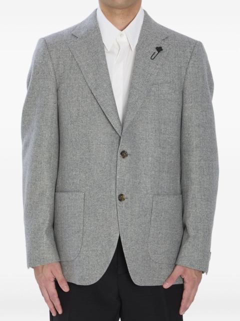 LARDINI Prince of Wales check blazer