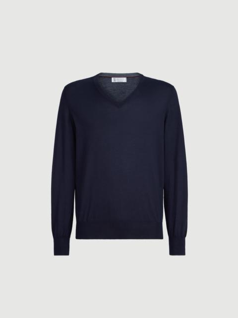 Brunello Cucinelli Cashmere and silk lightweight sweater