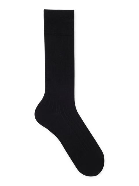 BOSS REGULAR-LENGTH SOCKS WITH EMBROIDERED DOUBLE B MONOGRAM