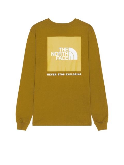 The North Face Mens Longsleeve Box NSE Tee