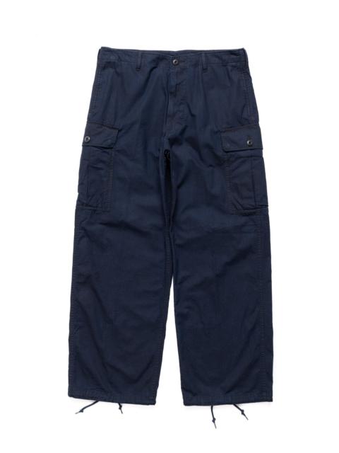 BEAMS PLUS MIL 6 Pocket Indigo Ripstop - Sumi