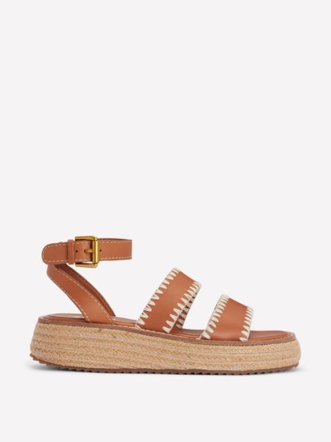BODEN Chunky Flatform Sandals-Tan