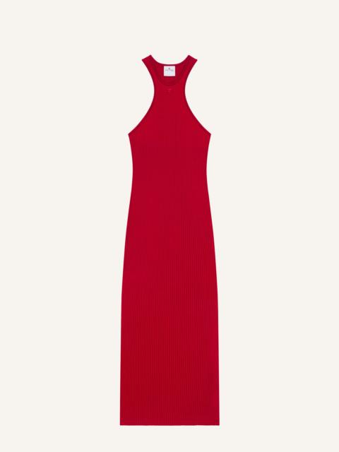 SCUBA RIB KNIT DRESS