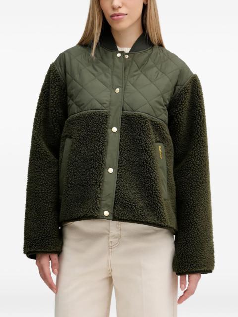 Barbour quilted teddy jacket