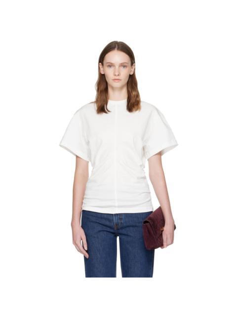 TOTEME White Slouch Waist T-shirt