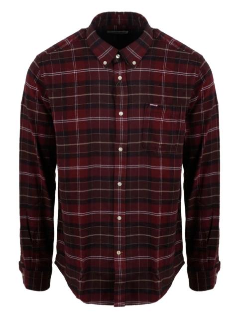 Barbour checked shirt