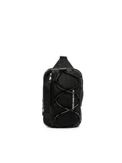 VERSACE JEANS COUTURE logo-print shoulder bag
