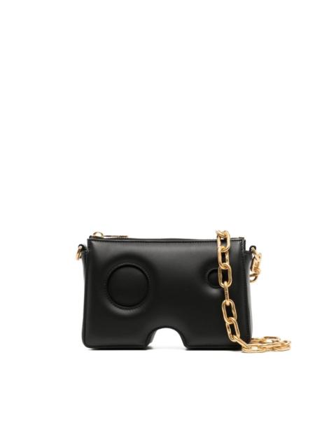 Off-White Burrow leather shoulder bag