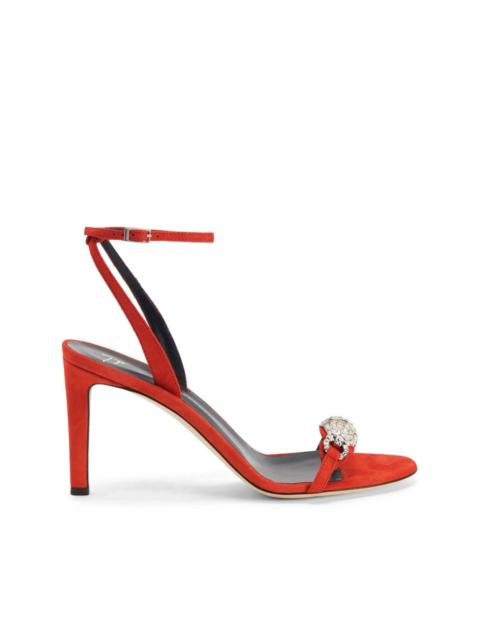 Giuseppe Zanotti Thais 85mm suede sandals