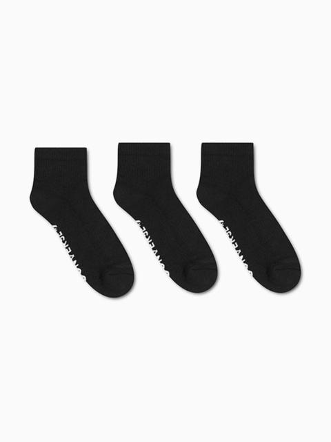 Converse 3-Pack Wordmark Quarter Socks