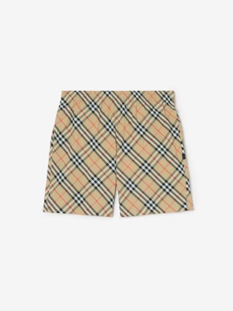 Burberry Check Swim Shorts