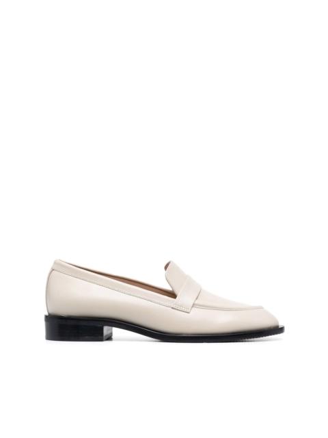Stuart Weitzman Palmer Sleek round-toe loafers