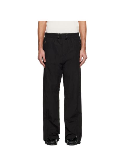 Wooyoungmi Black Lined Track Pants