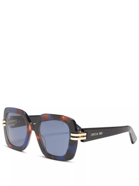 Dior Square Sunglasses, 52mm