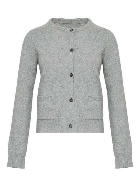 MM6 Maison Margiela patch-pocket button cardigan