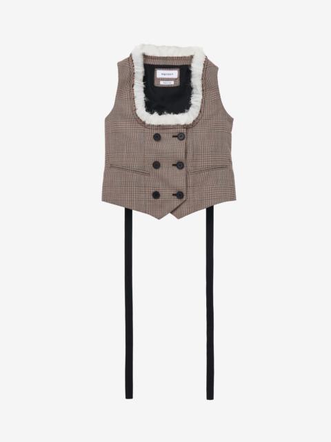 Alexander McQueen Heritage Check Waistcoat