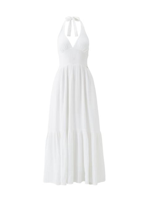 MELISSA ODABASH SHAY WHITE DRESS