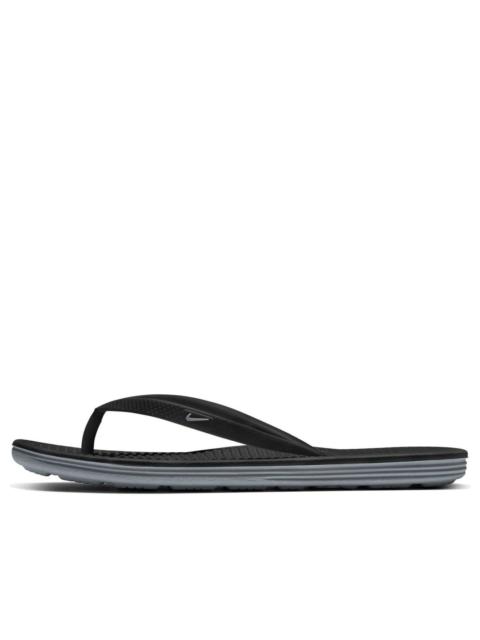 Nike (WMNS) Nike Solarsoft Thong 2 'Black' 488161-010