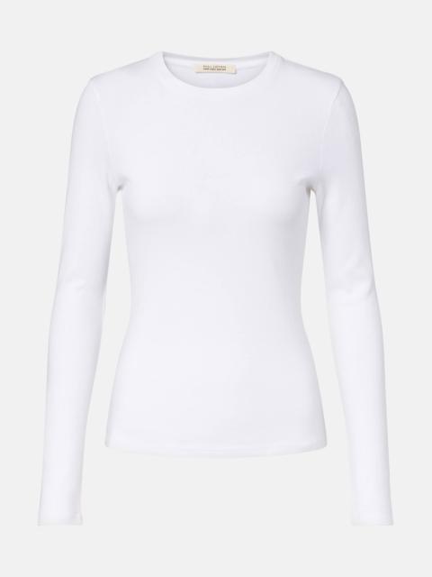 NILI LOTAN Emilie cotton jersey T-shirt