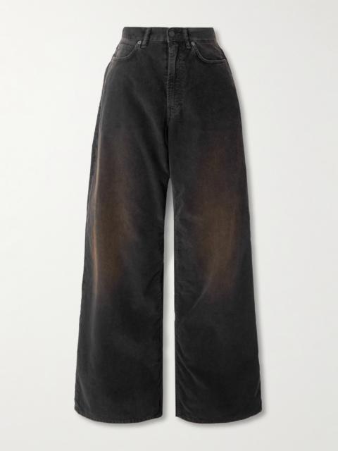 Acne Studios 1981 Organic Cotton-corduroy Wide-leg Pants