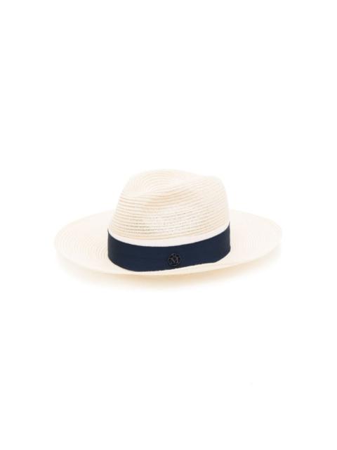 MAISON MICHEL Henrietta straw fedora hat