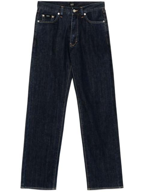 BOSS straight-leg trousers
