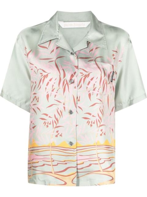 Palm Angels graphic-print short-sleeve shirt