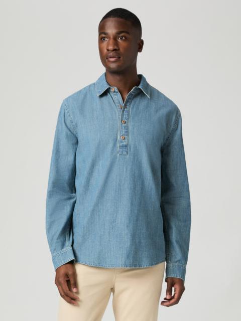 PAIGE Travers Denim Popover