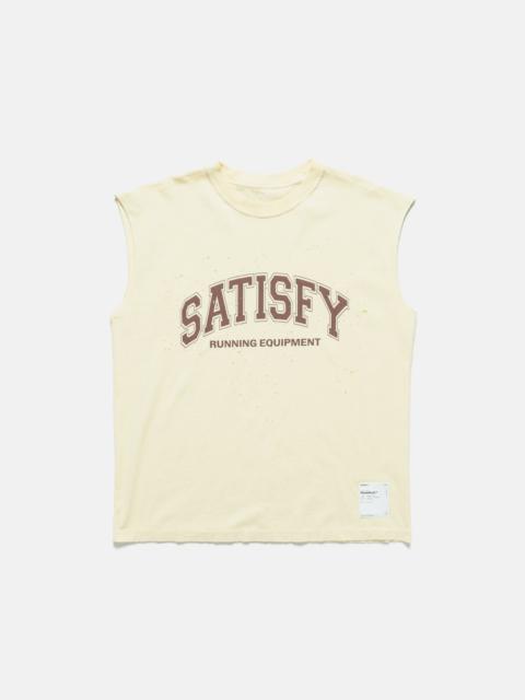 SATISFY MothTech™ Muscle Tee Aged Transparent Yellow