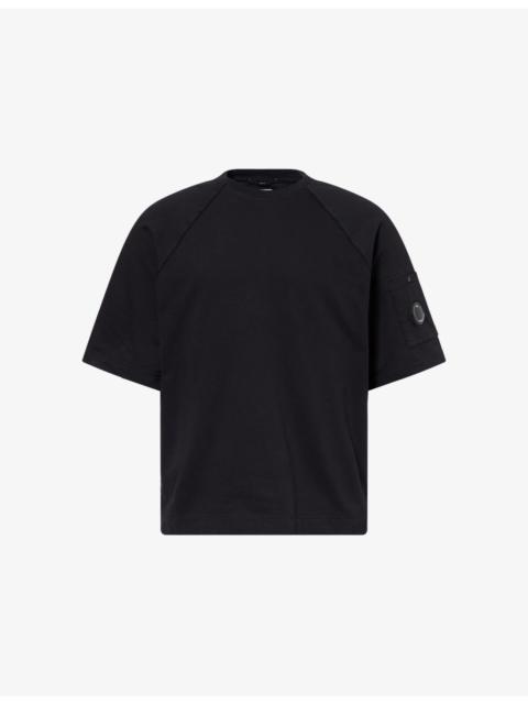 C.P. Company Large Sailor Logo-Print Cotton T-Shirt