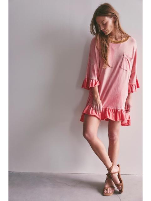 FREE PEOPLE Campus Classic Tee Mini Dress